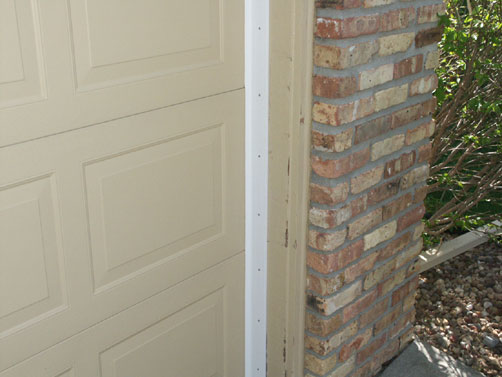 Rubber Garage Door Weather Strip, Seals the Door & Keeps the Cold Out!